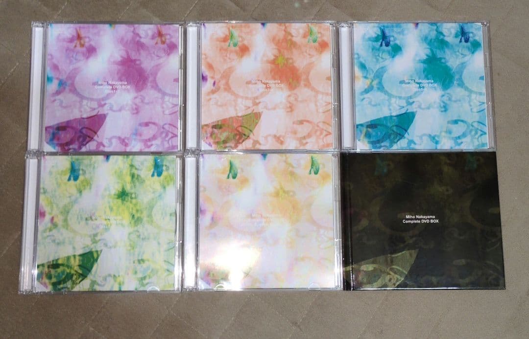 中山美穂　コンプリート 　　　　　DVDBOX 　　　　　クリップ付き