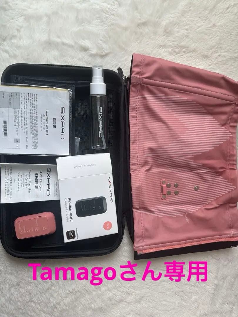シックスパッド　パワースーツコアベルト　Mサイズ　専用リモコン付き
