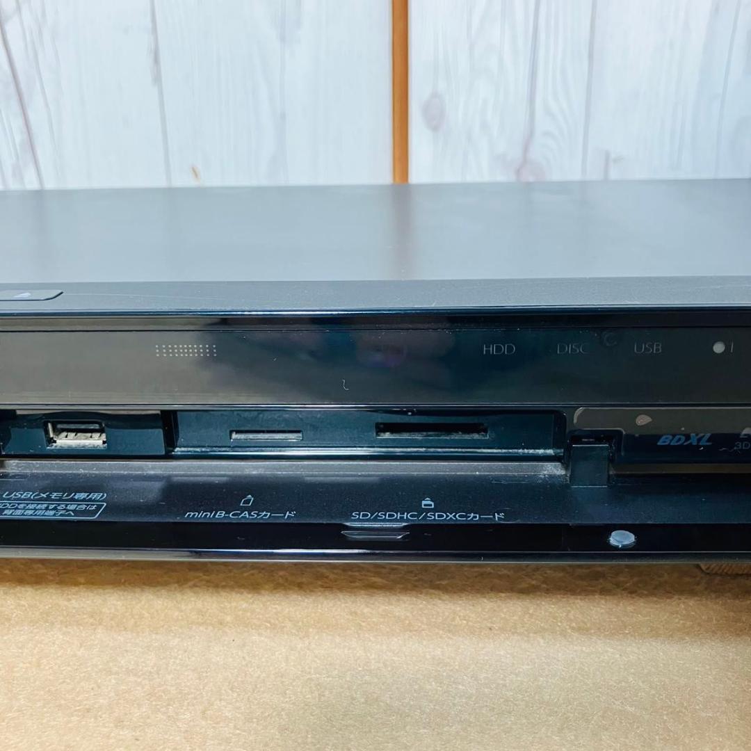 【動作品】TOSHIBA HDD&ブルーレイレコーダー DBR-T650 東芝