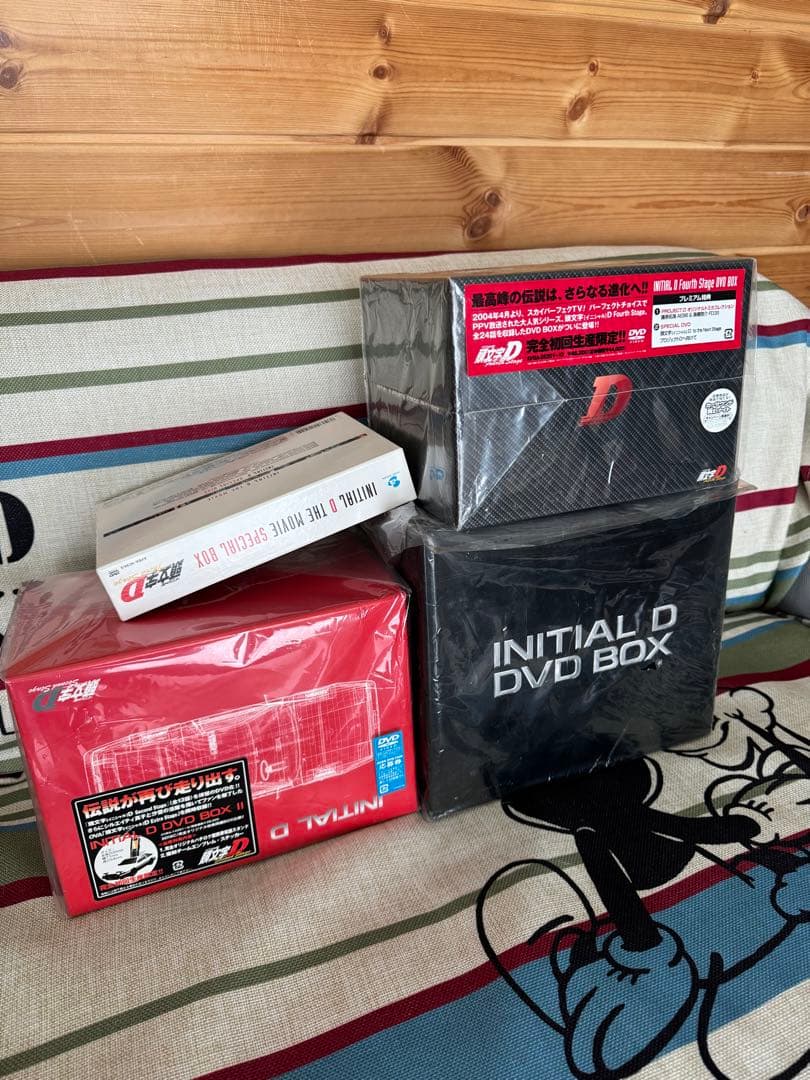 頭文字Ｄ　DVDBOX Firststage〜Fouthstage