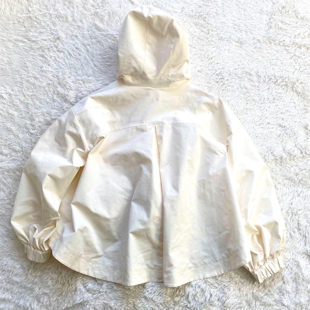 24SS 極美品　yori 撥水ハードブルゾン　Mサイズ　アイボリー