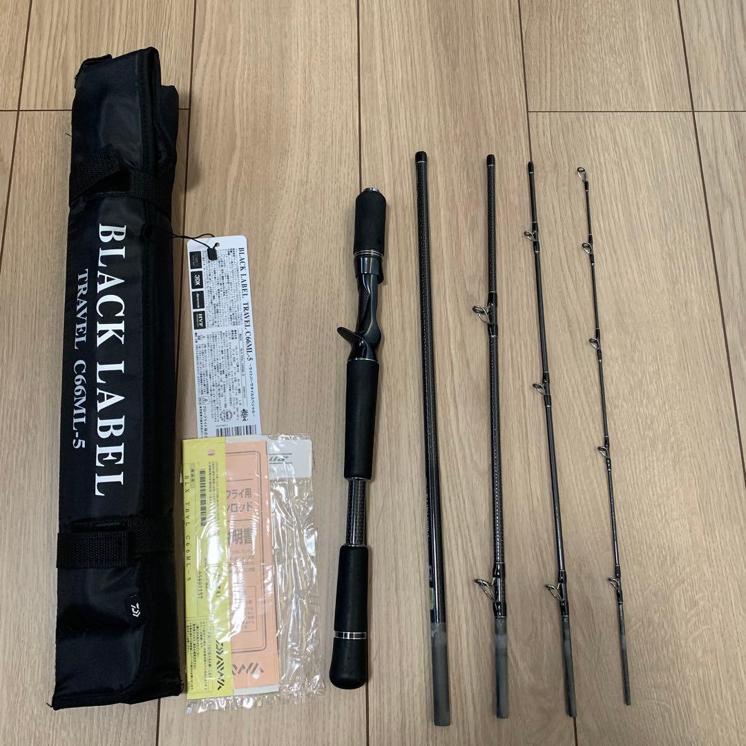 ダイワ ブラックレーベル トラベル C66ML-5