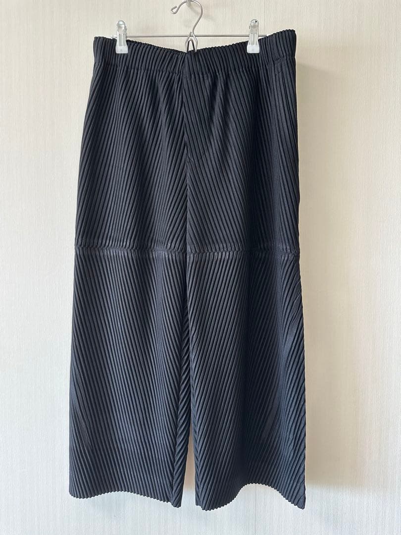 HOMME PLISSE ISSEY MIYAKE オムプリッセ パンツ 黒