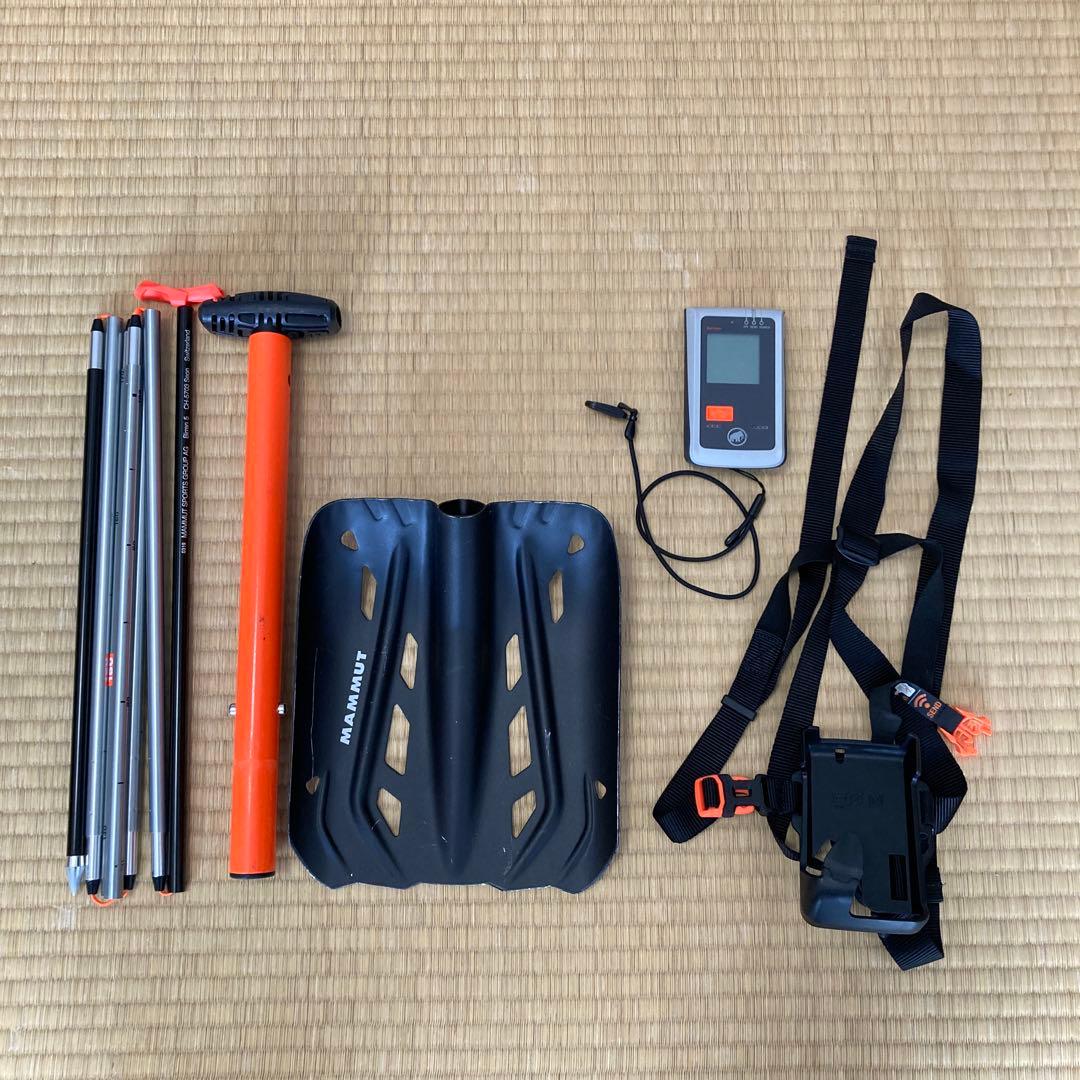マムート　バリーボックス　アバランチギア3点セット