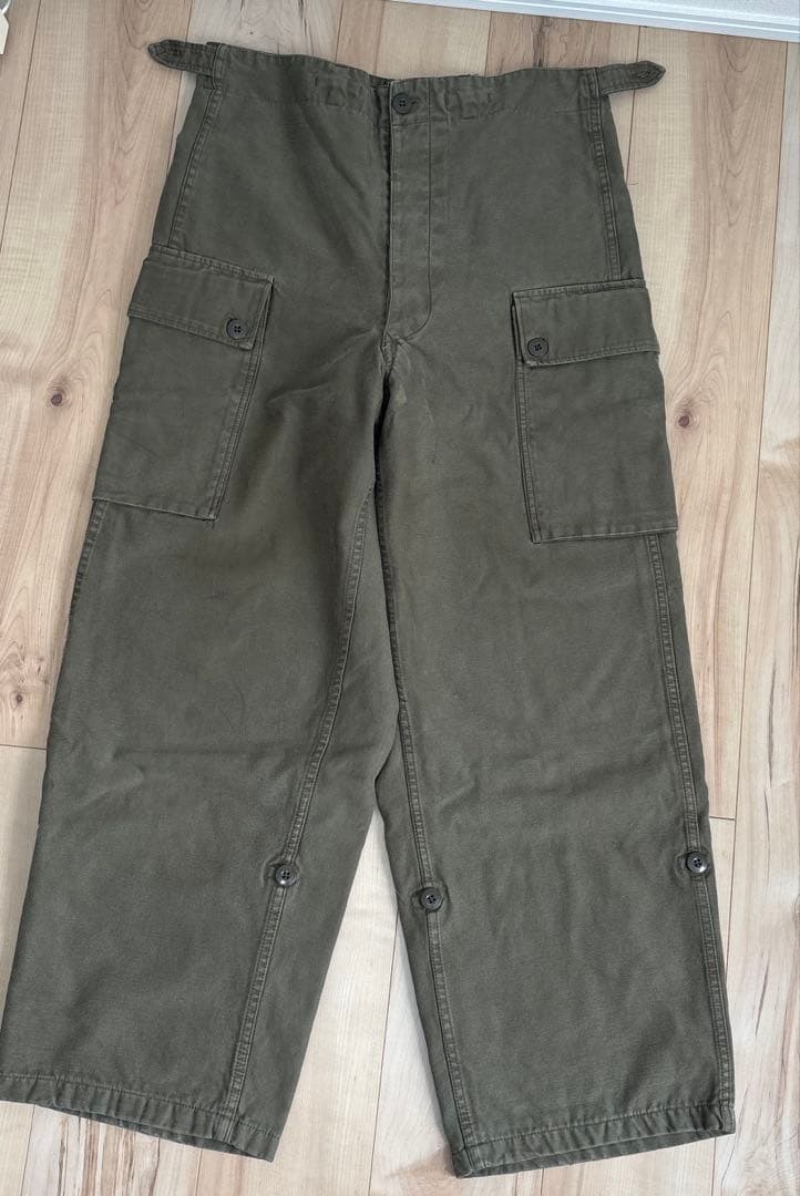 オランダ軍　ダブルフェイスカーゴパンツ　78x80