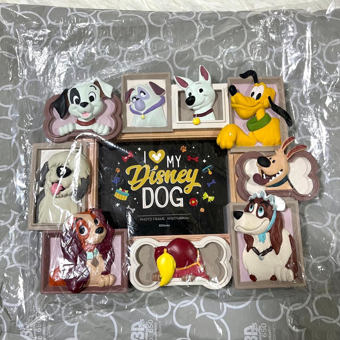 ディズニーストア限定　犬　写真立て　フォトフレーム