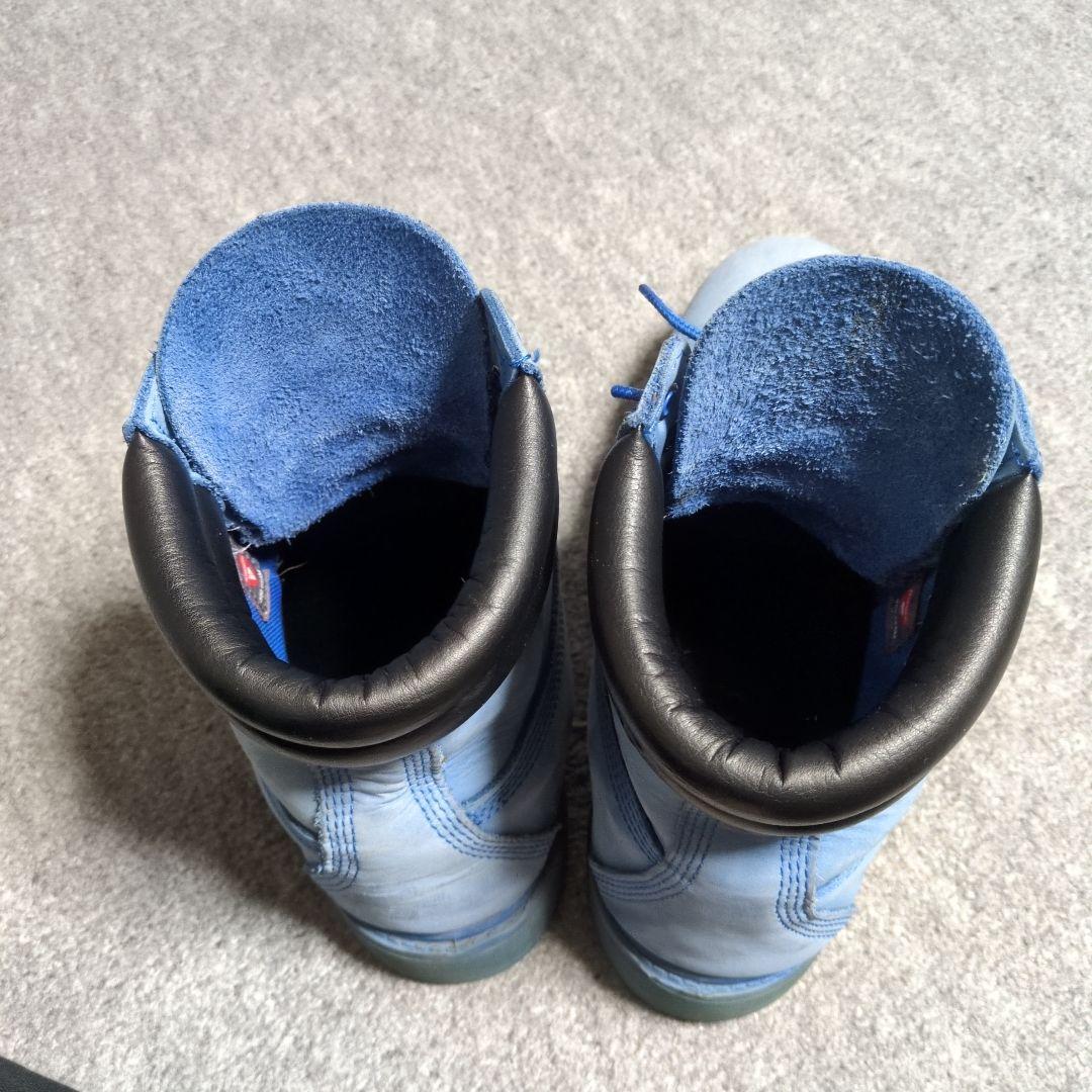 Timberlandブルーブーツ限定品最終値下げです。８日までの出品です。