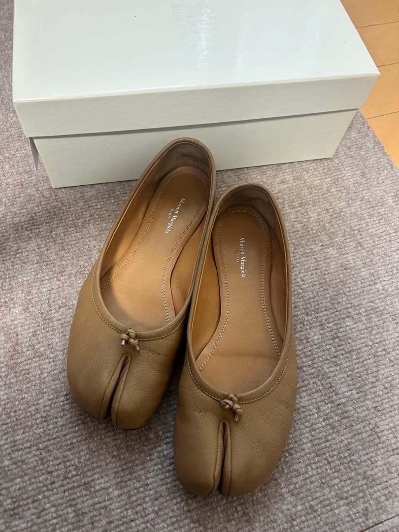 マルジェラ　足袋バレエ　ベージュ　37 T4091