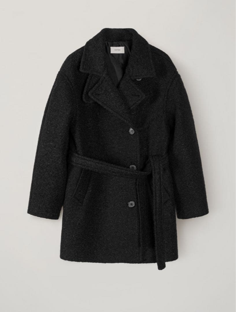 ジャケット・アウター OHOTORO / Boucle 2way Half Coat