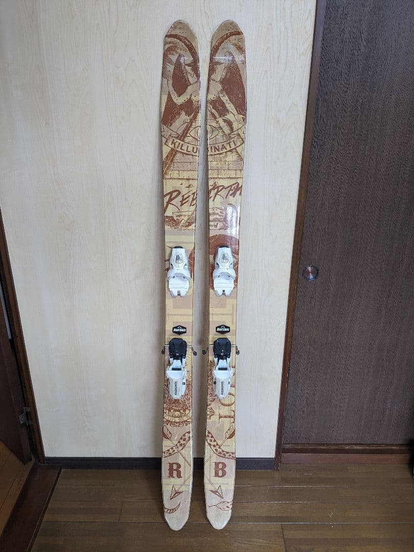 スキー　riot skis rebirth 170