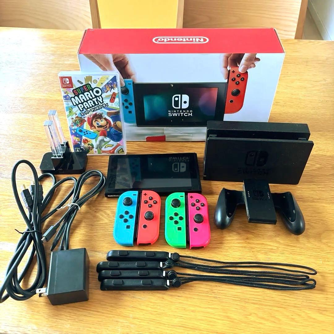 Nintendo Switch 本体 Joy-Con マリオパーティ付き