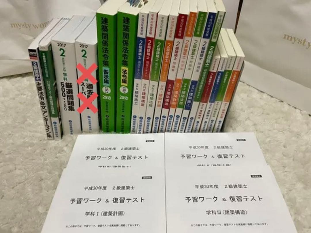 総合資格　二級建築士　テキスト・問題集
