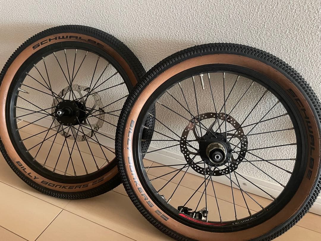 birdy 18インチ　TRP キャリパー　ローター付き　エアーのディスク化