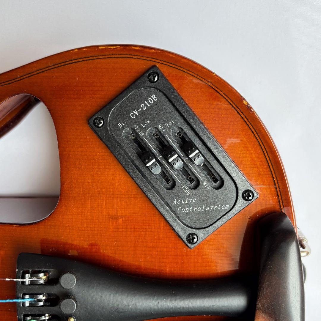 【美品・工房調整済み】ハルシュタット エレキバイオリン CV-210E 4/4