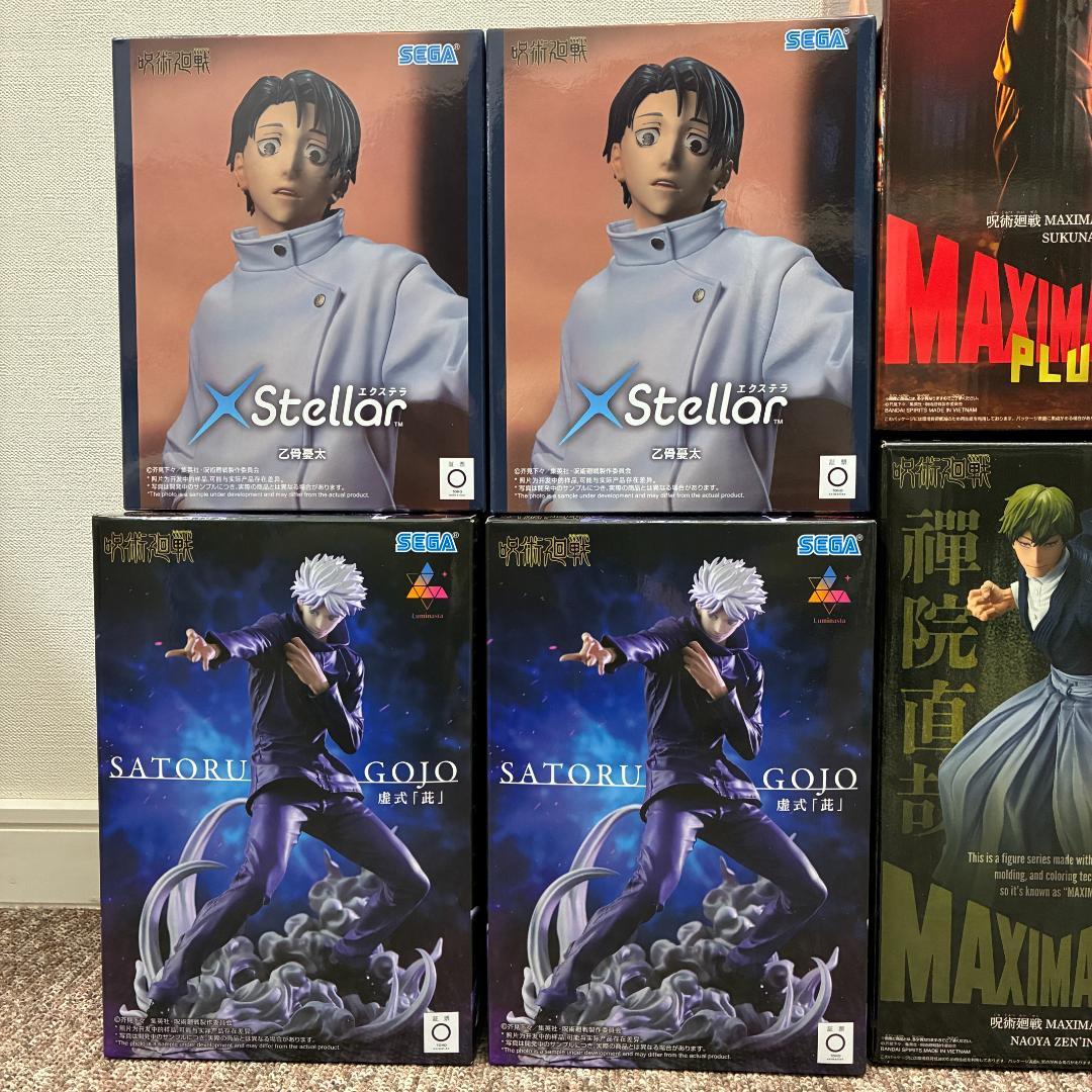 呪術廻戦フィギュアまとめ売り、乙骨憂太、五条悟、宿儺、禪院直哉