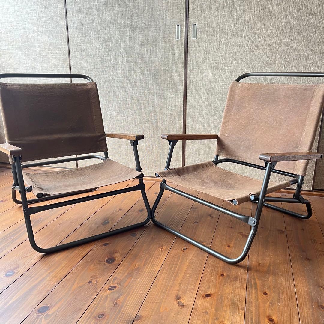 TRUCK FURNITURE FOLDING LOW CHAIR 新品セット