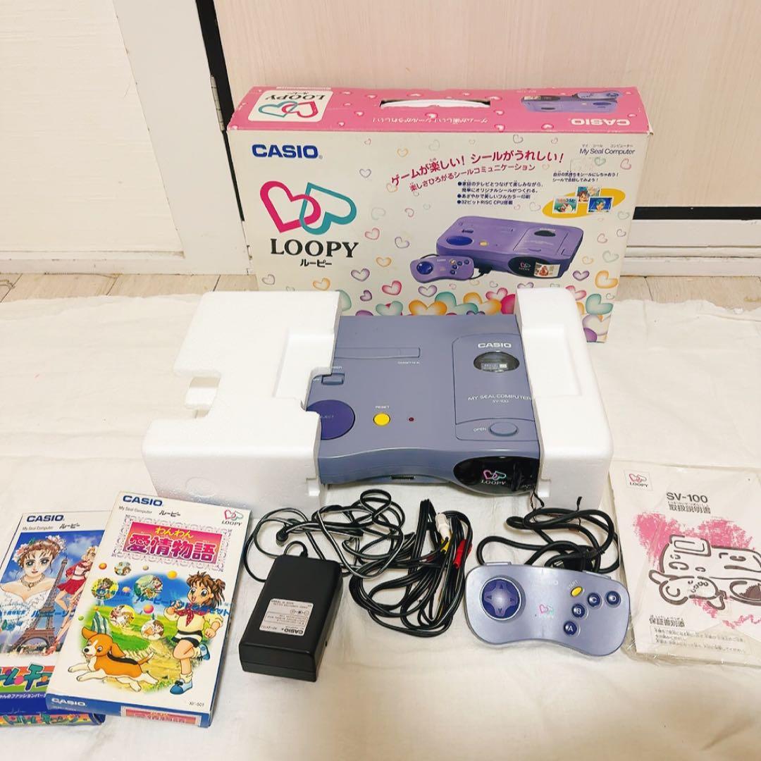 希少 CASIO カシオ ルーピー　ドリームチェンジ　わんわん愛情物語