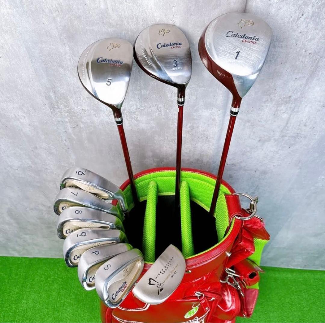 レディース初心者用 キャロウェイ カレドニア ゴルフクラブセット 右打ち10本