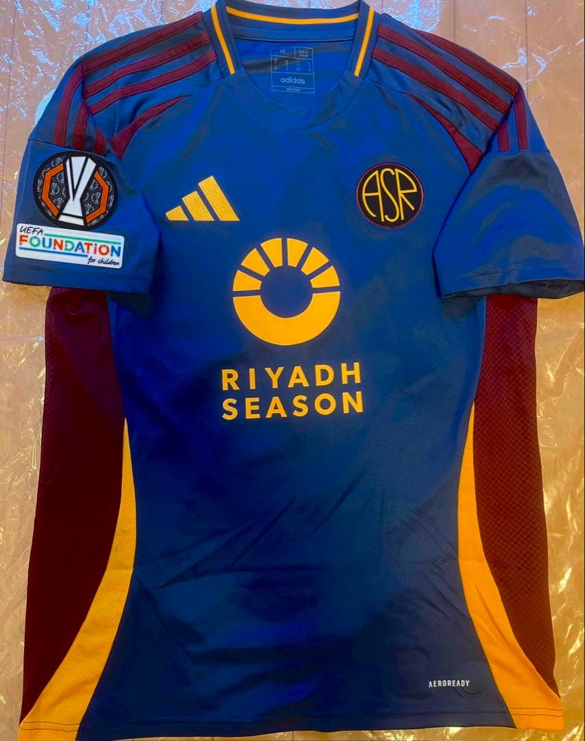 【ASローマ】トンマーゾ・バルダンツィ 選手支給&直筆サイン入りユニフォーム