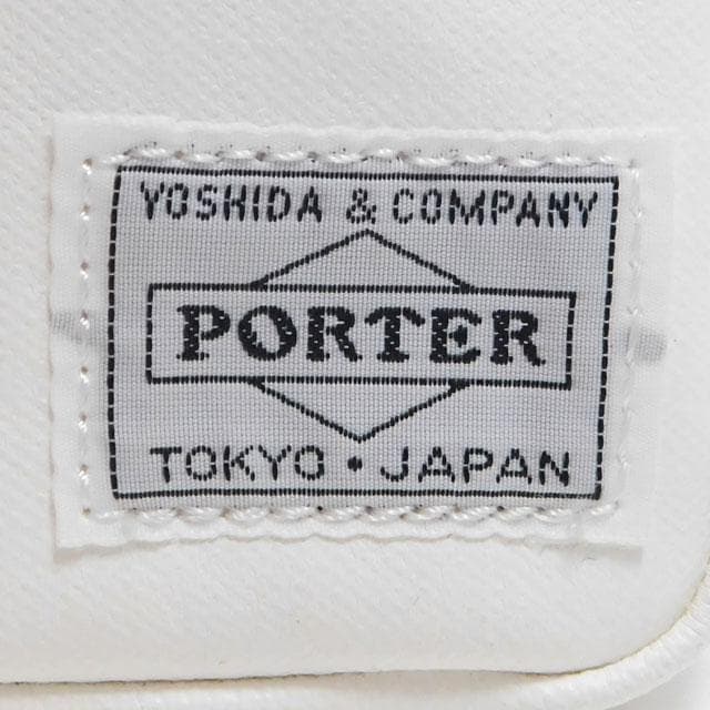 極美品 PORTER ポーター フリースタイル ポーチ 白 日本製