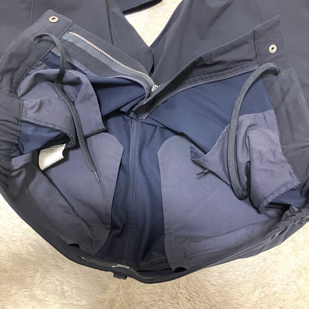 美品✨ SHIPS セットアップ ネイビー 洗える　ストレッチ L