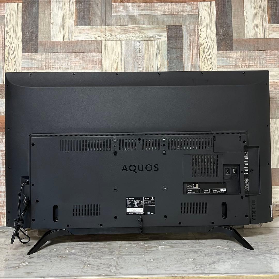 全国送料込❣️シャープ50V型4K液晶 テレビ AQUOS 2番組同時録画可