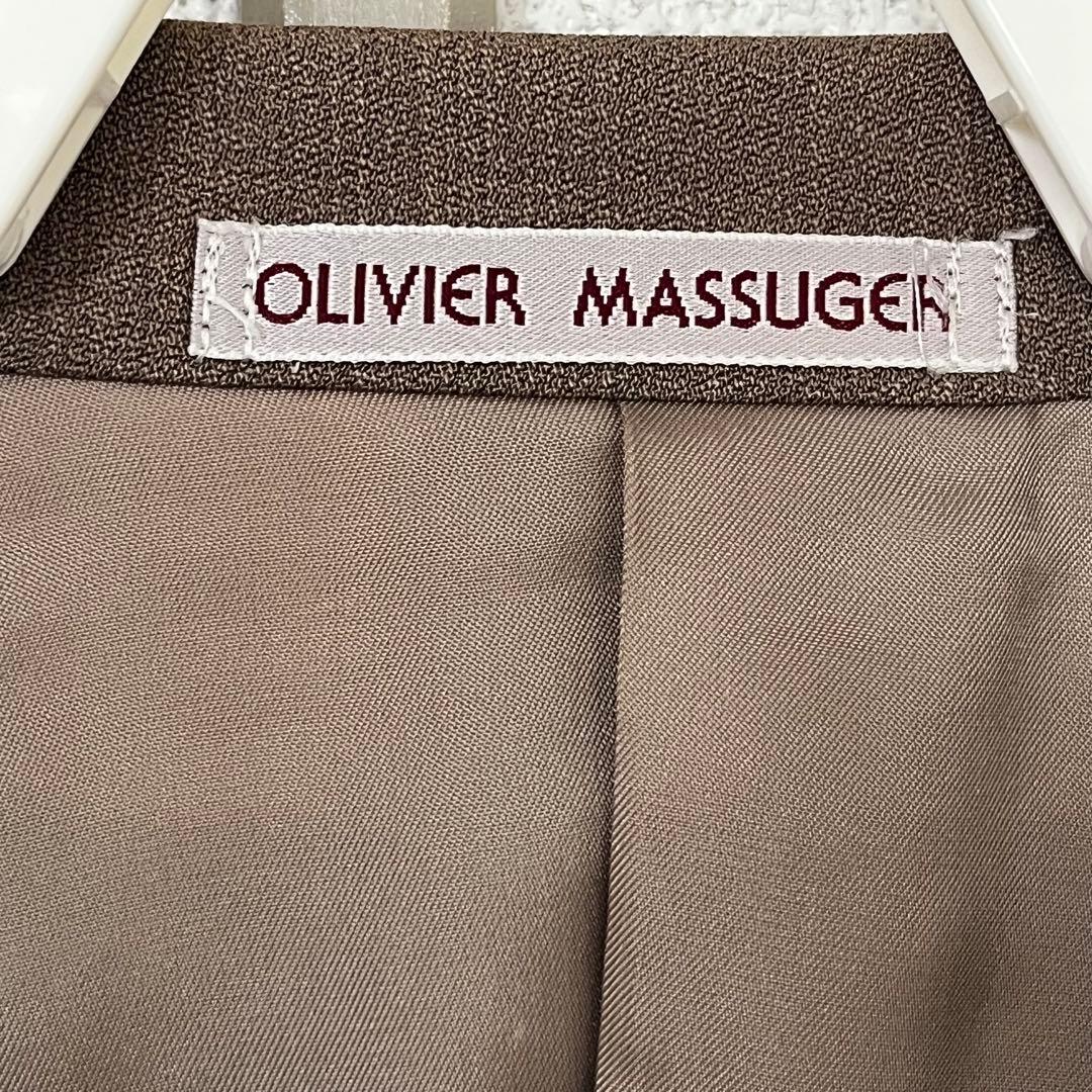 早い者勝ち80s OLIVIER MASSUGER ブラウンダブルブレストスーツ