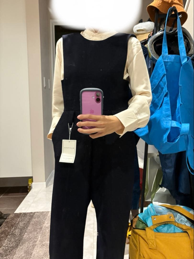 hi ★タグ付き新品未使用★ウールオールインワン