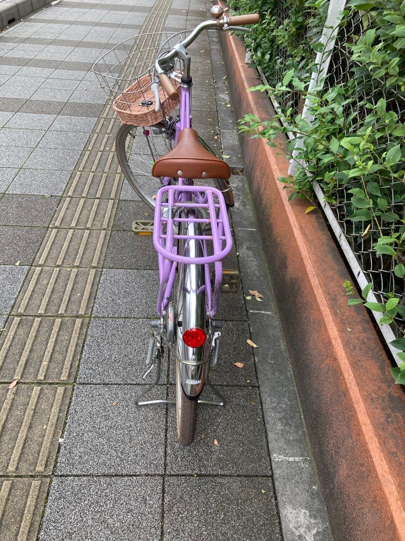 あさひ ASAHI フェリーク ジュニア 自転車24インチ パープル