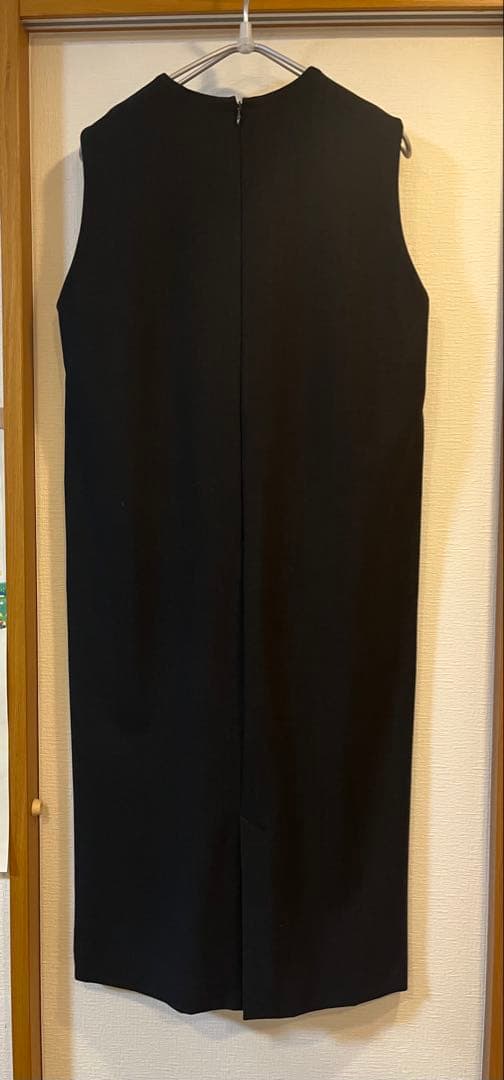 ソージュ　ウールライクジャンパースカート　チャコール M