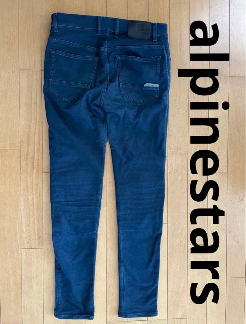 アルパインスターズ ストレッチデニムパンツ　32