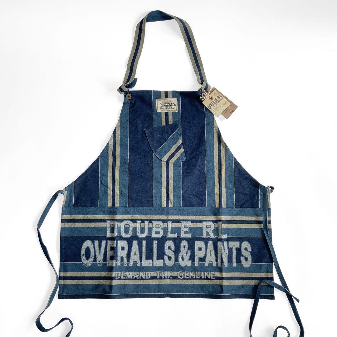 25SS 新品 RRL ダブルアールエル インディゴ ストライプド エプロン