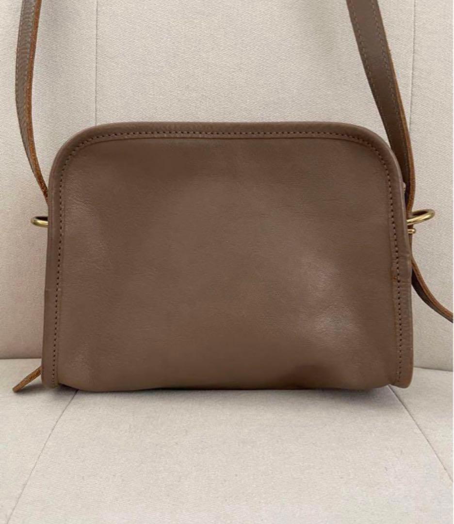 ♡*♡様 IL BISONTE イルビゾンテ ショルダーバッグ ポシェット グレ