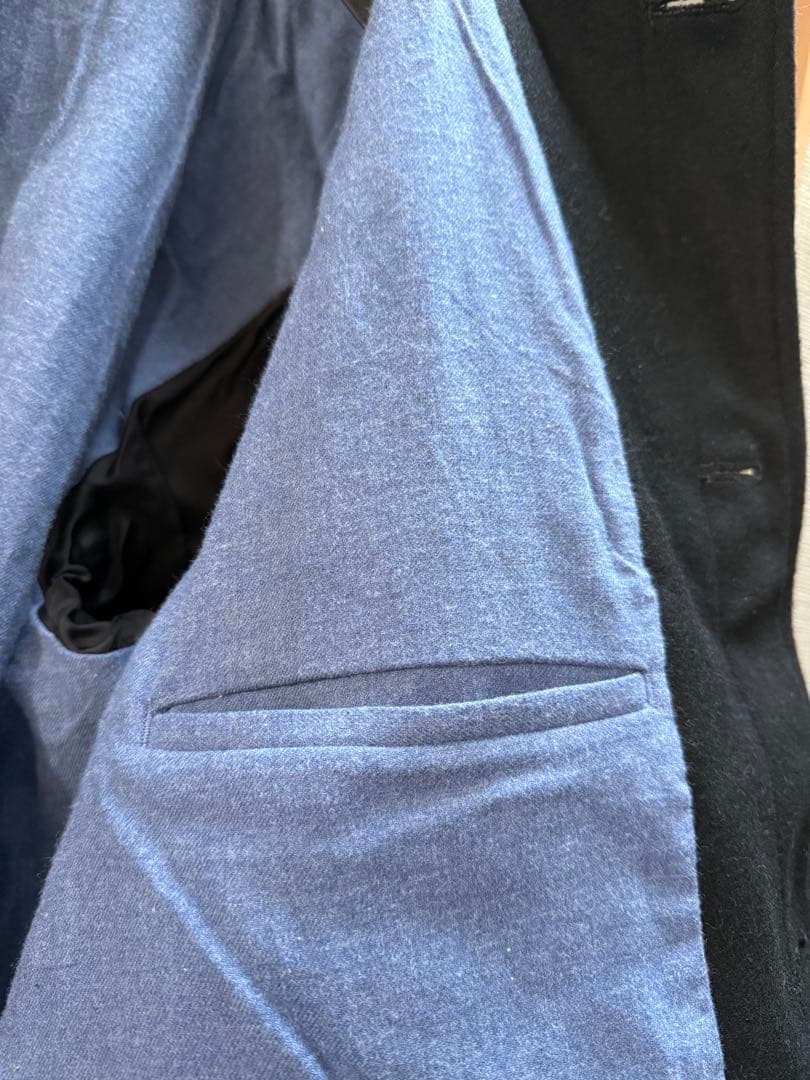 nisica ニシカ ダッフルコート ウールコート ブラック 美品