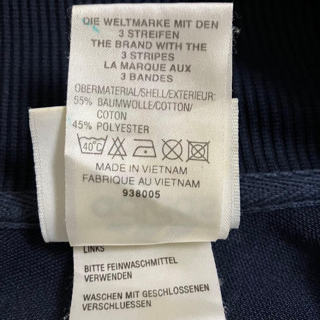 00s　adidas　アディダス　トラックジャケット　ジャージ　刺繍ロゴ