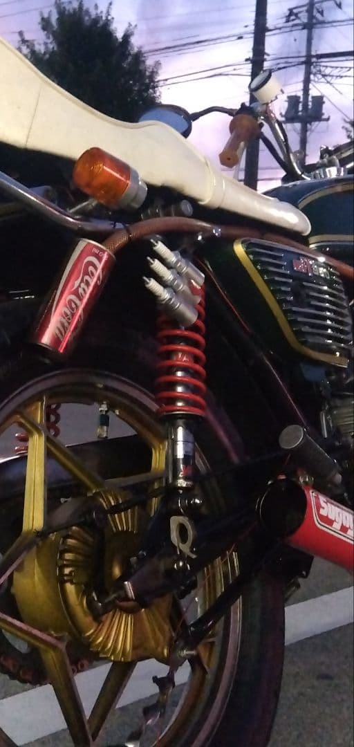 GT380に使っていたYSSリアサス 約340mm