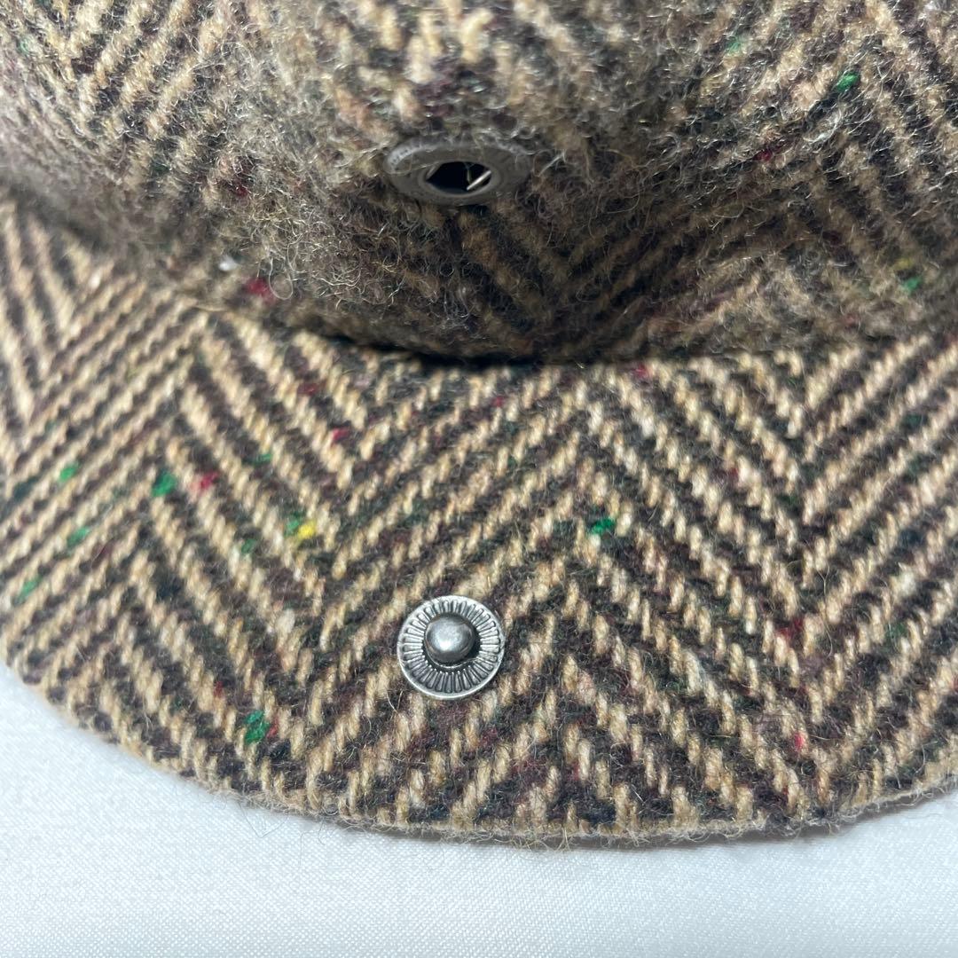 RRL Double RL ツイード キャスケット ヘリンボーン 帽子