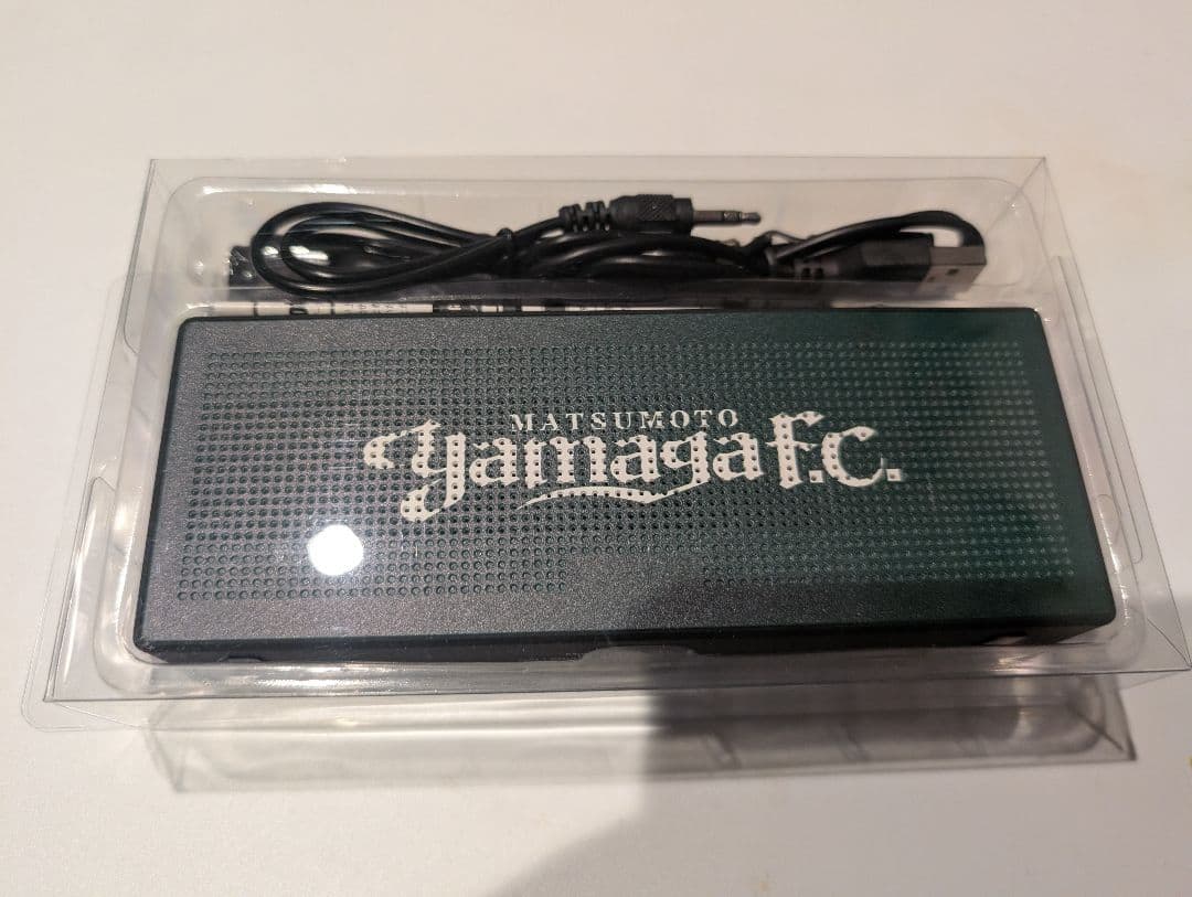 新品 松本山雅FC Bluetoothスピーカー ケーブル 袋付き