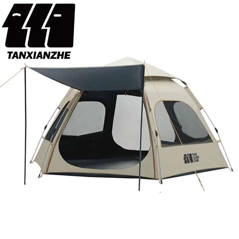 新品 TAN XIAN ZHE ヘキサン ファミリー テント タープ キャノピー