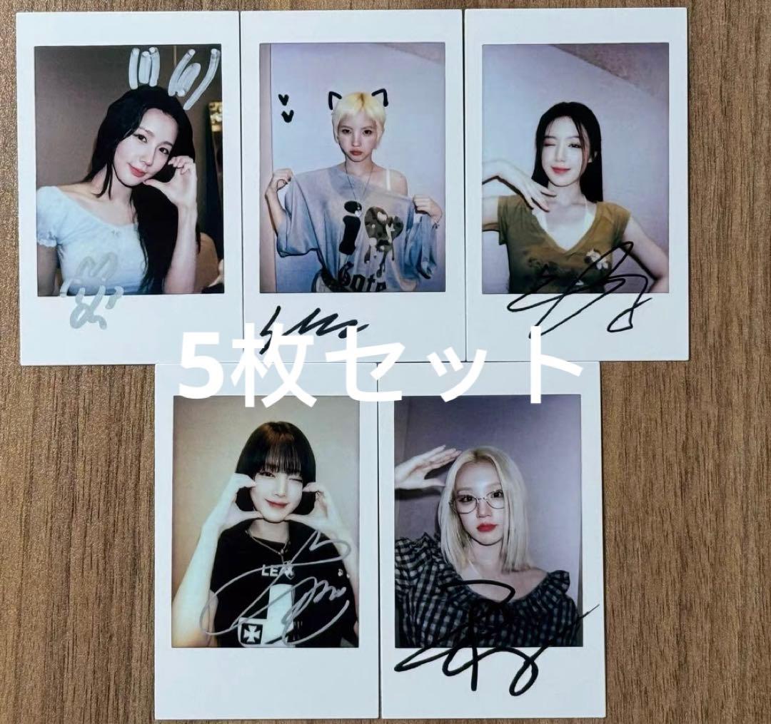 idle マカオ popmerch 当選者限定 特典 トレカ 5枚セット