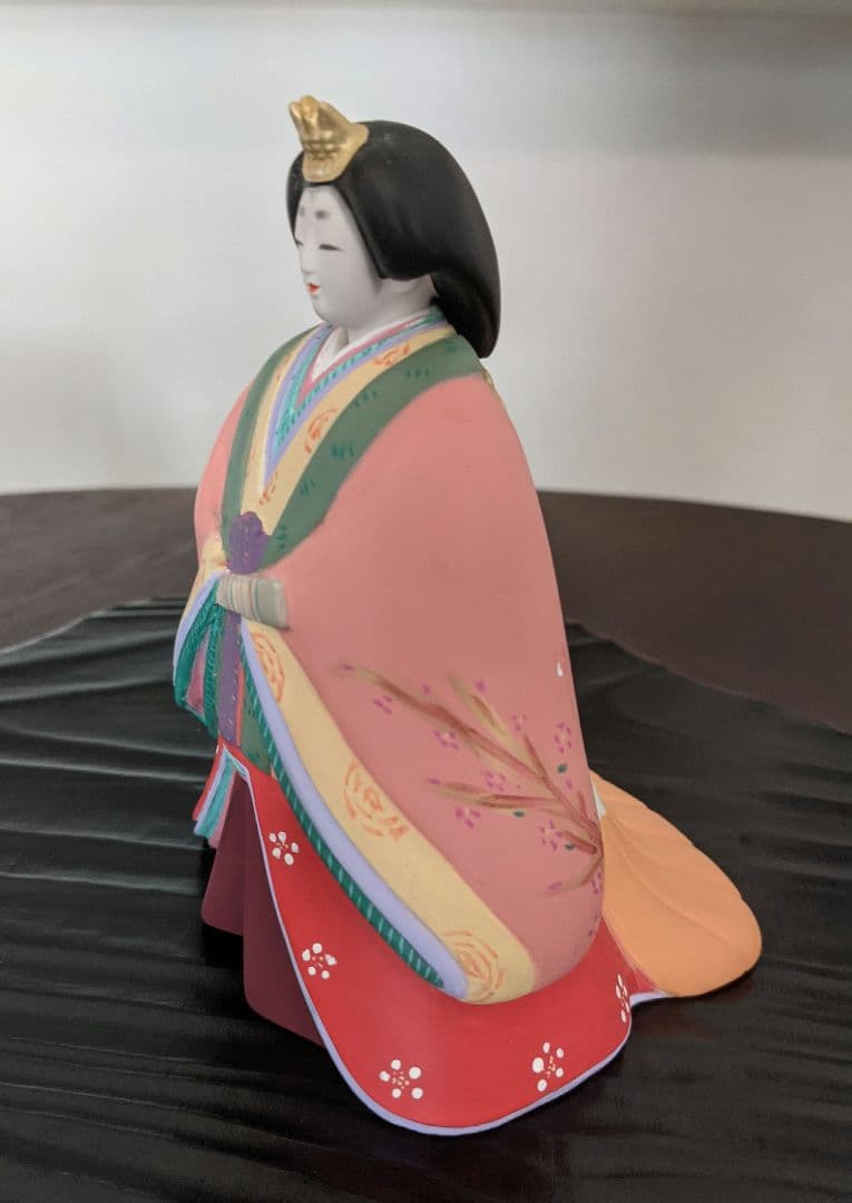 お雛様／アンティーク／陶製／立ち雛
