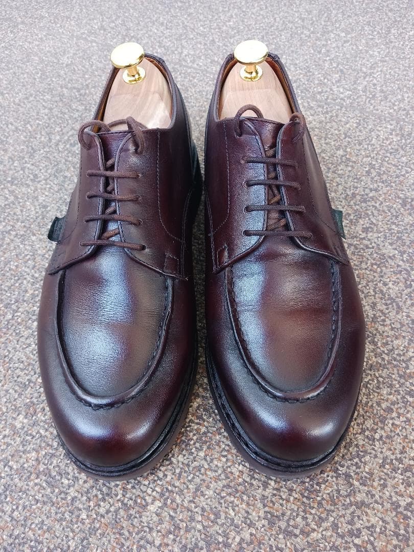 パラブーツ　シャンボード　カフェ　オールソール交換済　　6.5