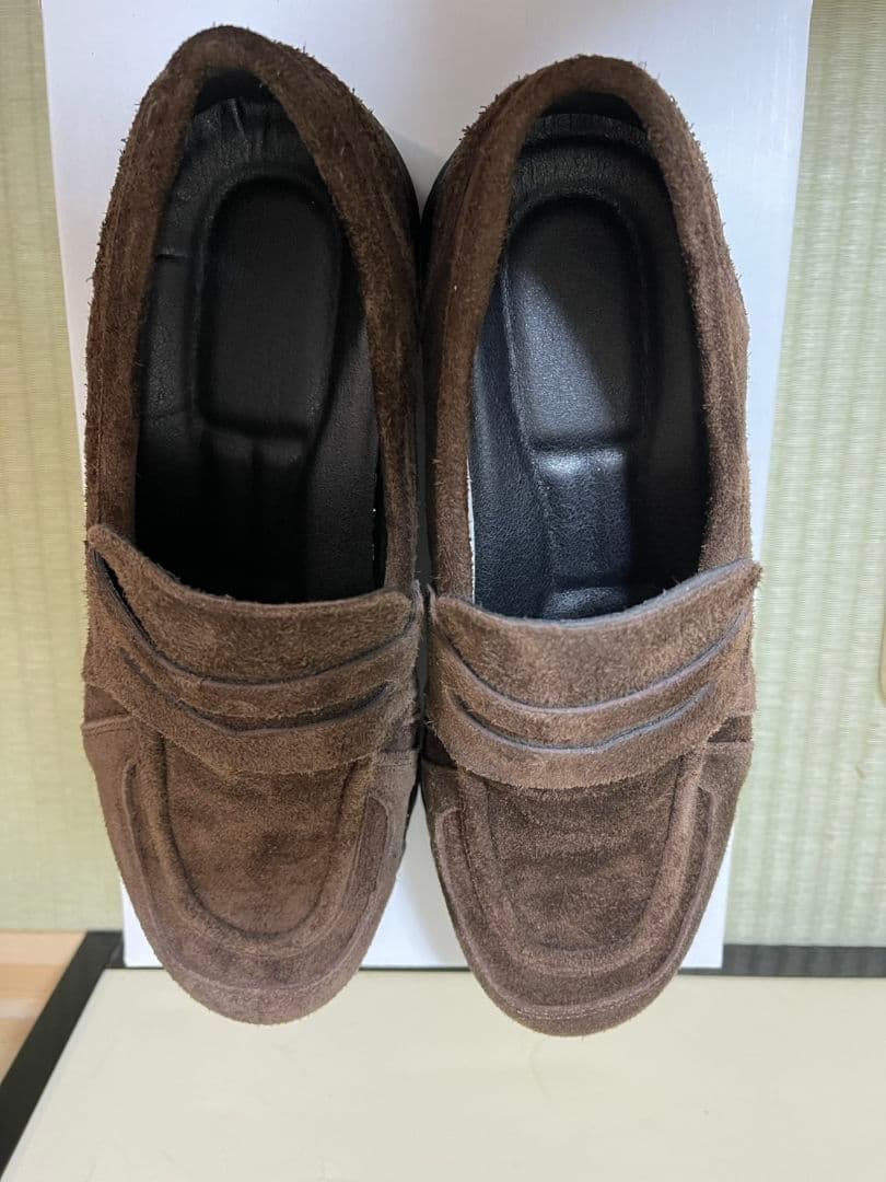 OPENING ACT　オープニングアクト　ローファー　スエード ブラウン