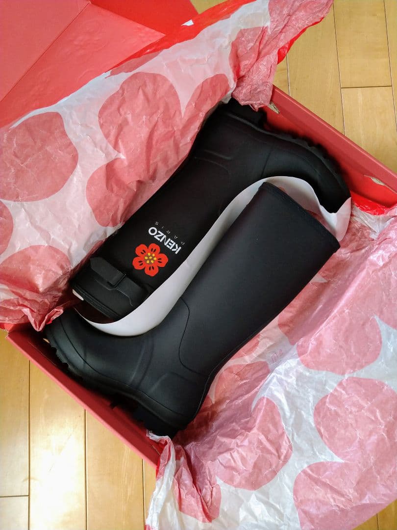 新品未使用 正規代理店品【KENZO×HUNTER】オリジナルウェリントンブーツ