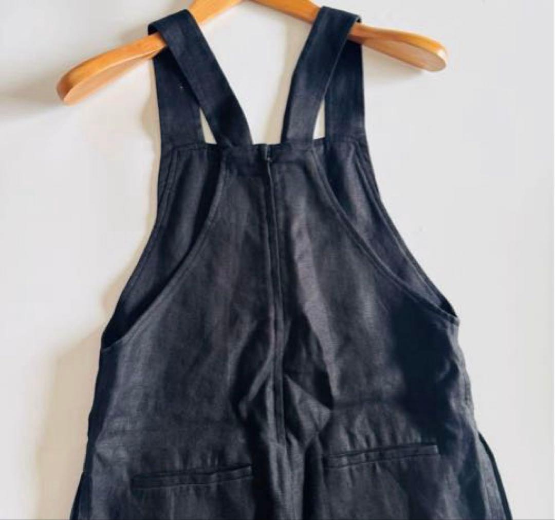 ebure エブール ミディアムリネン オーバーオール 24SS