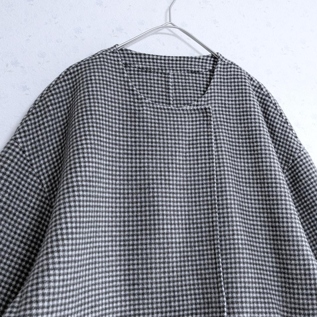 良品 SLOBE IENA HAMILTON ダブルフェイスウールショートコート