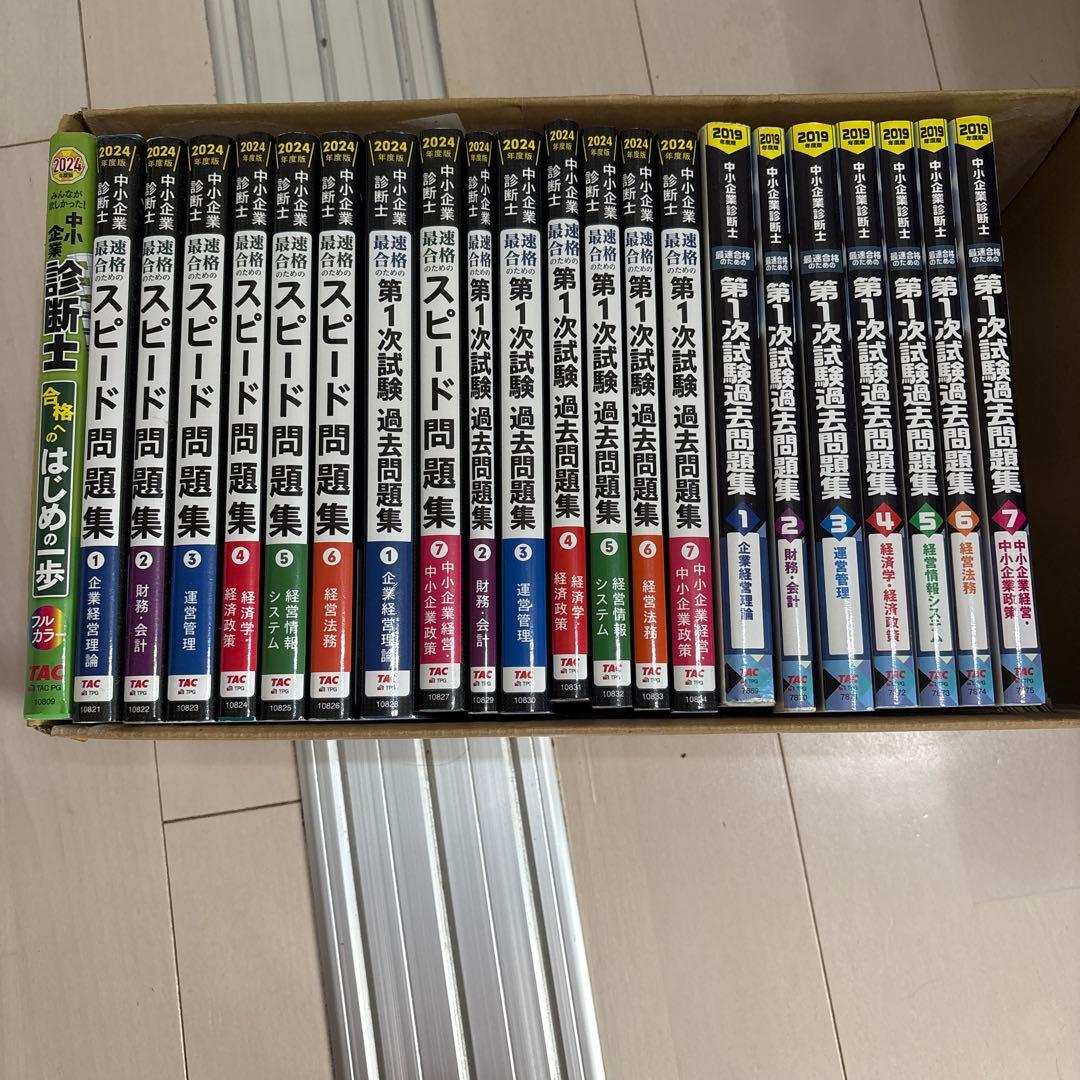 中小企業診断士 第1次試験 問題集、過去問題集セット