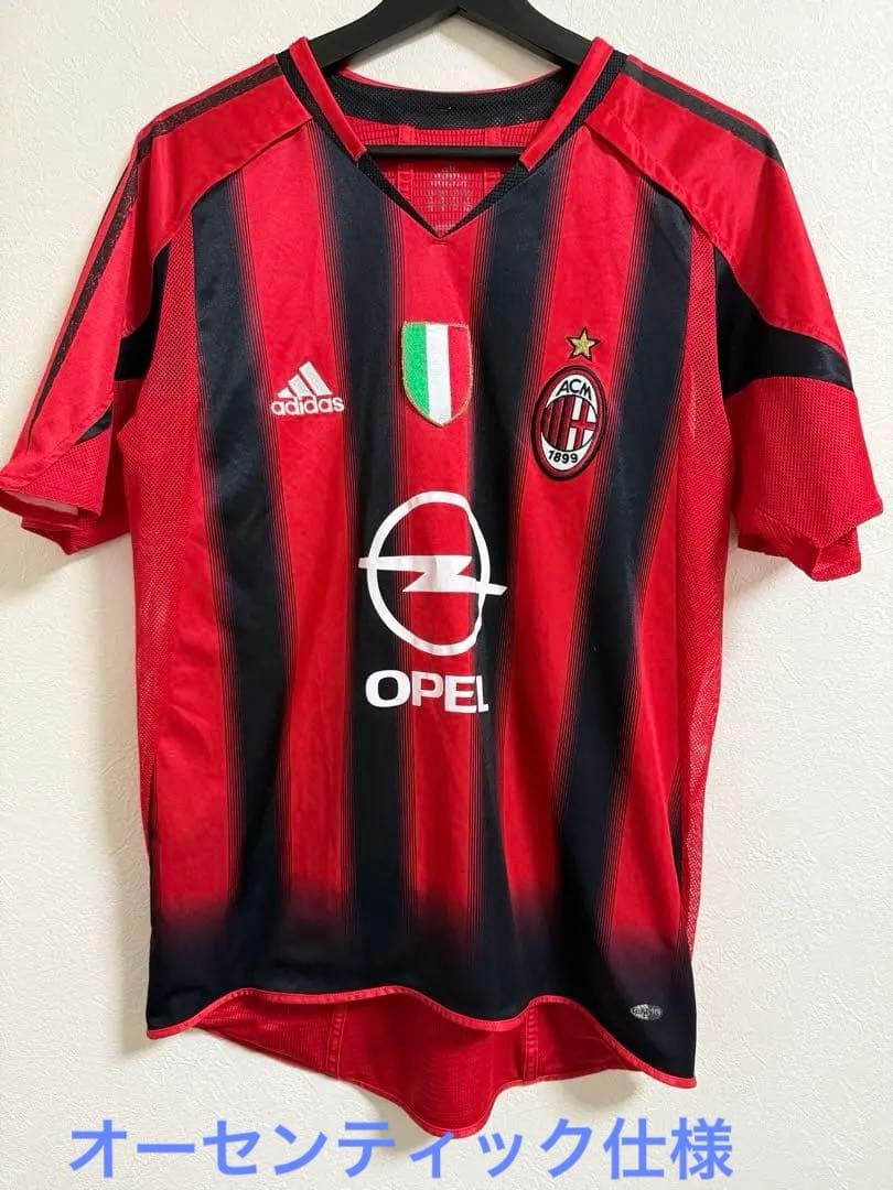 アディダス　ACミラン　 2004　2005　選手仕様 ユニフォーム　正規品