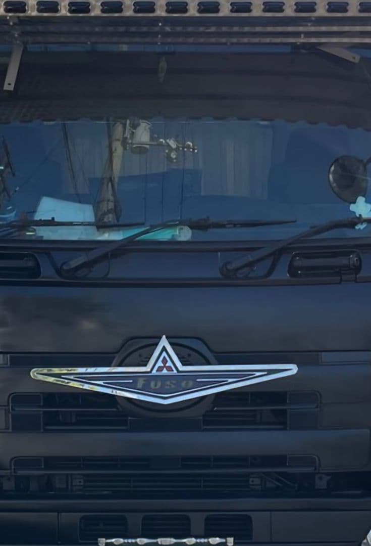 ほぼ新品　デコトラ　フソウ　バスマーク　レトロ