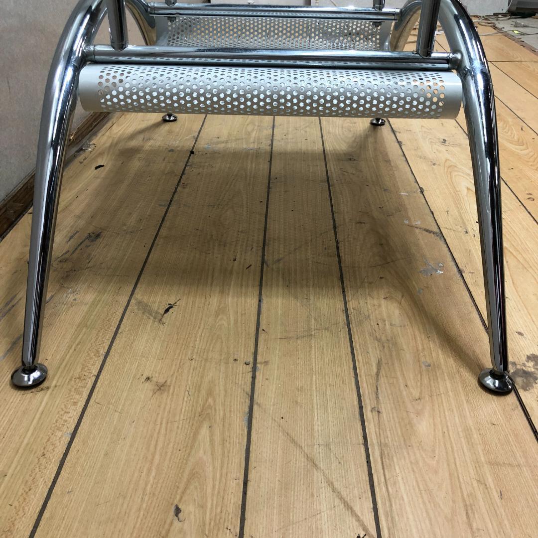 美品 送料無料 ガラス天 センターテーブル ローテーブル モダン250918